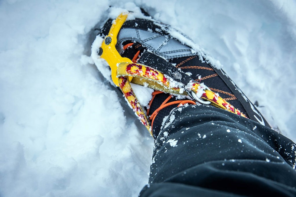 Do you need to strap on your crampons? Photo: Bob Smith Photography