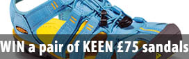 Win a &pound;75 pair of sandals from KEEN