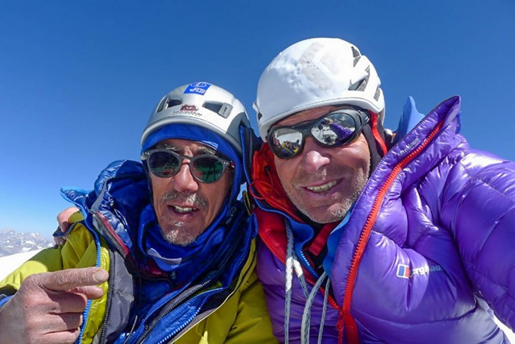 Mountaineers Vic Saunders and Mick Fowler