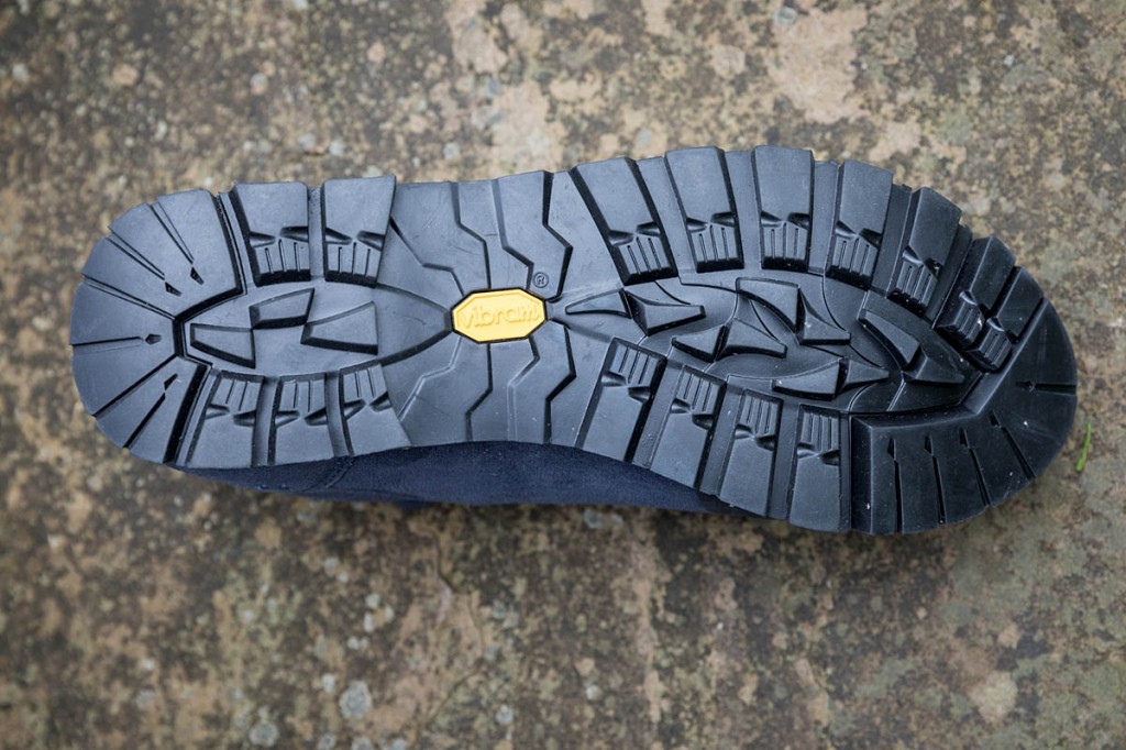 The Vibram sole has deep lugs. Photo: Bob Smith/grough