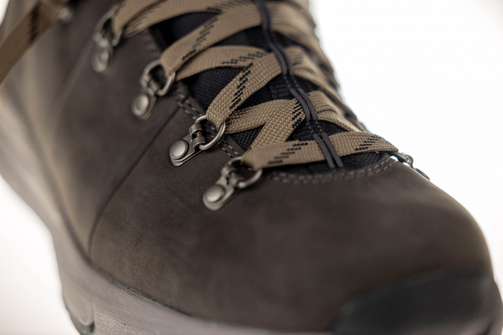 The flat-profile laces locked well. Photo: Bob Smith Photography