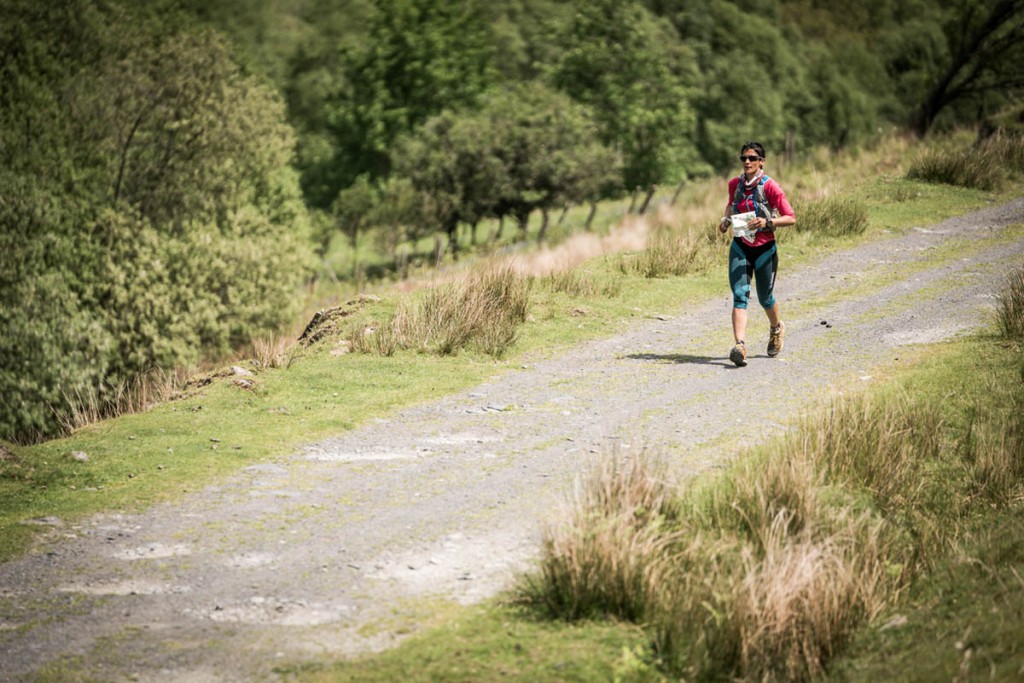 Sabrina Verjee suffered in the heat on Thursday. Photo: Ian Corless