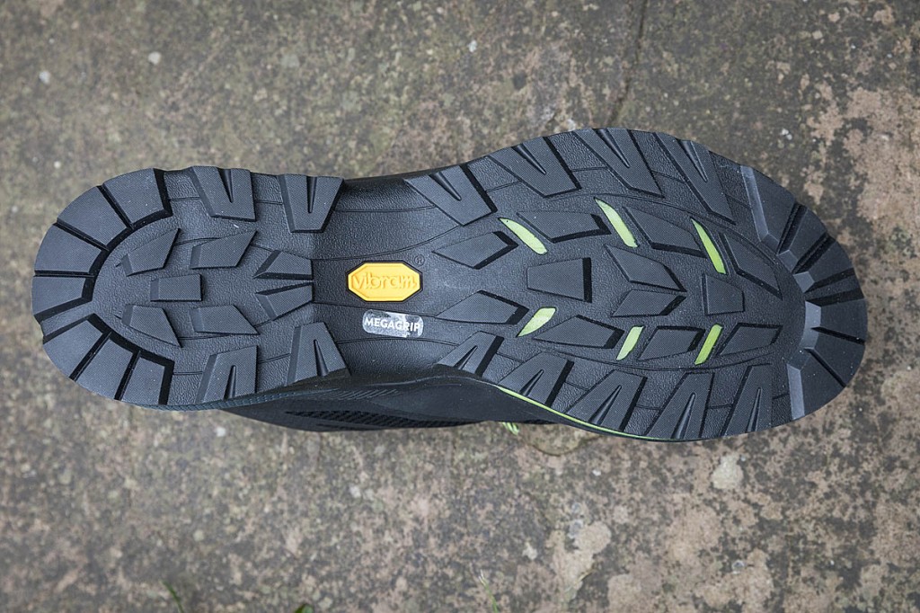 The Vibram sole provided very good grip. Photo: Bob Smith/grough