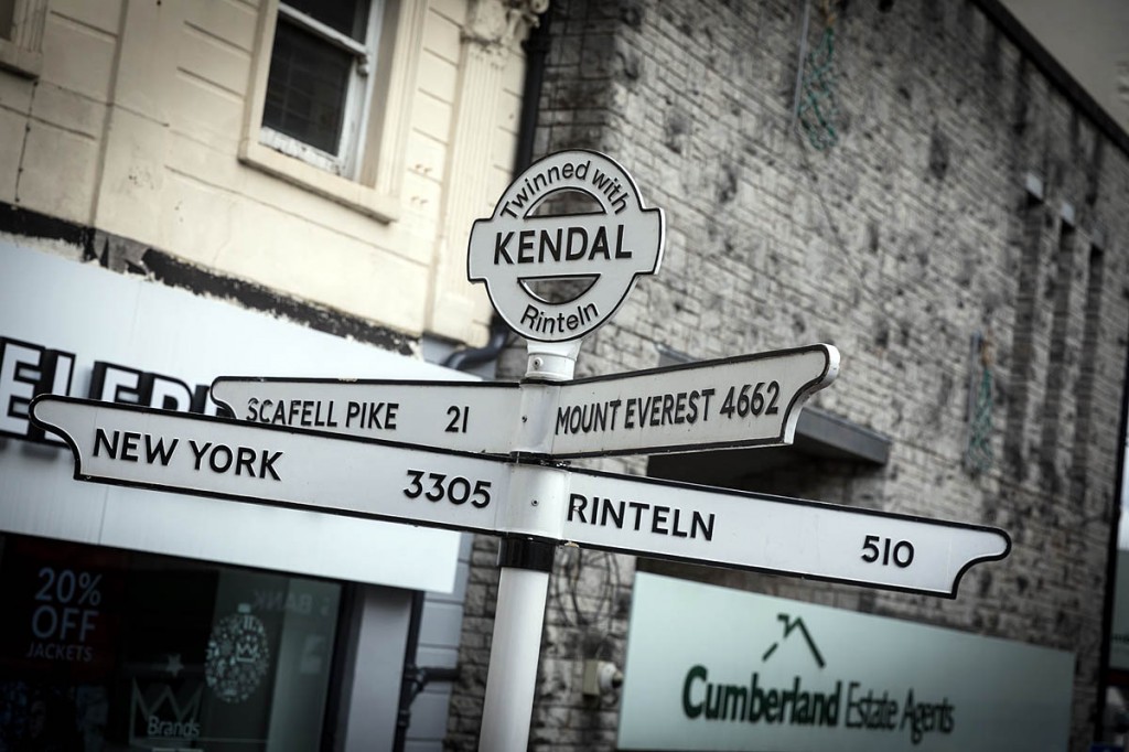 Kendal: just 4,662 miles from the world's highest mountain. Photo: Bob Smith/grough