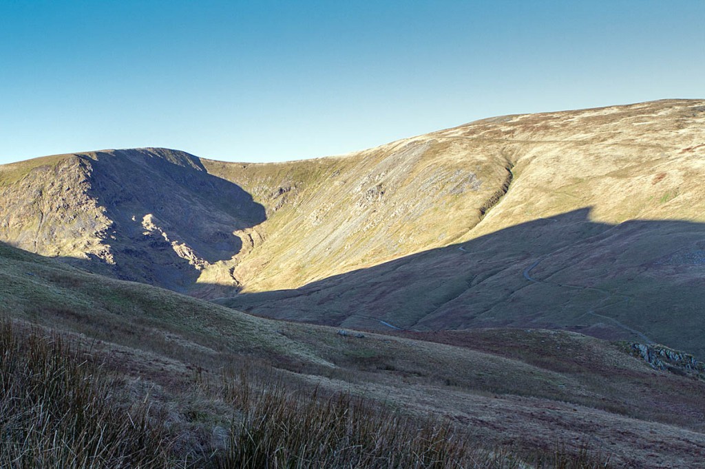 The walker fell on Red Screes above Keppel Cove in the Helvellyn range. Photo: Bob Smith/grough