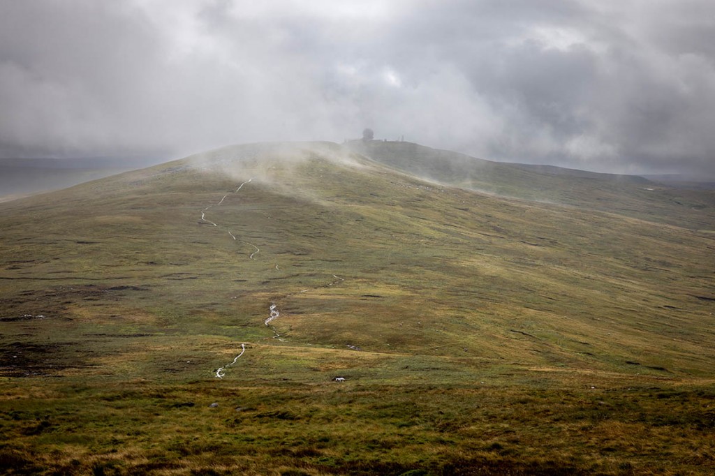 The view back to Great Dun Fell. Photo: Bob Smith Photography