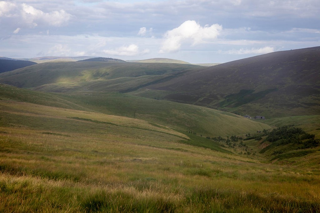 The trail acutally ends in the Cheviots. Photo: Bob Smith Photography