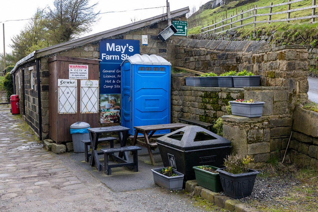 May's Farm Shop is a short diverson off the Pennine Way. Photo: Bob Smith Photography