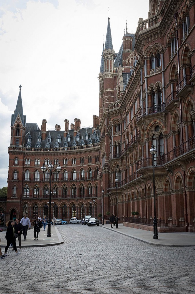St Pancras Station, London, scene of another 'first ascent'. Photo: Bob Smith/grough