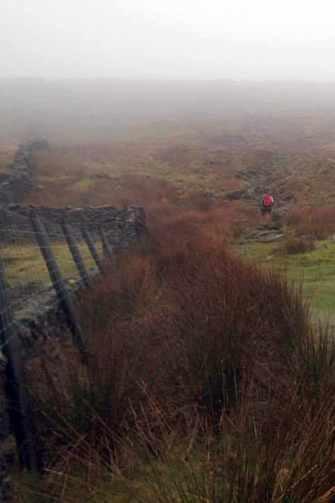 The group got lost in bad weather on Great Whernside. Photo: UWFRA