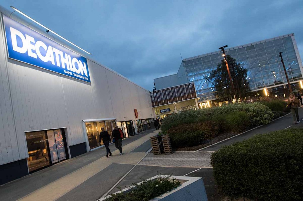 Decathlon's Campus in Lille is a combination of research facility and huge megastore